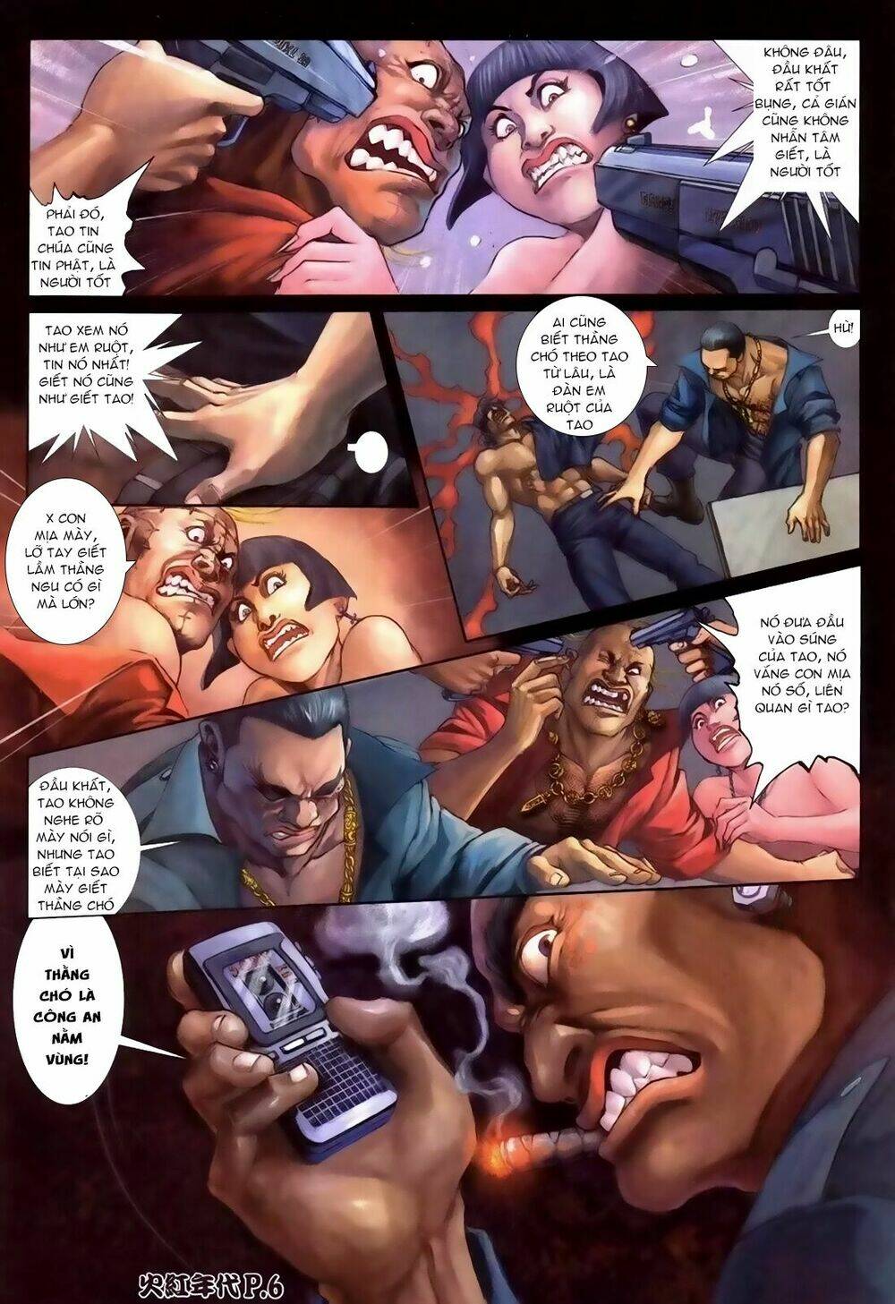 hỏa hồng niên đại hắc cốt đường chapter 93 5