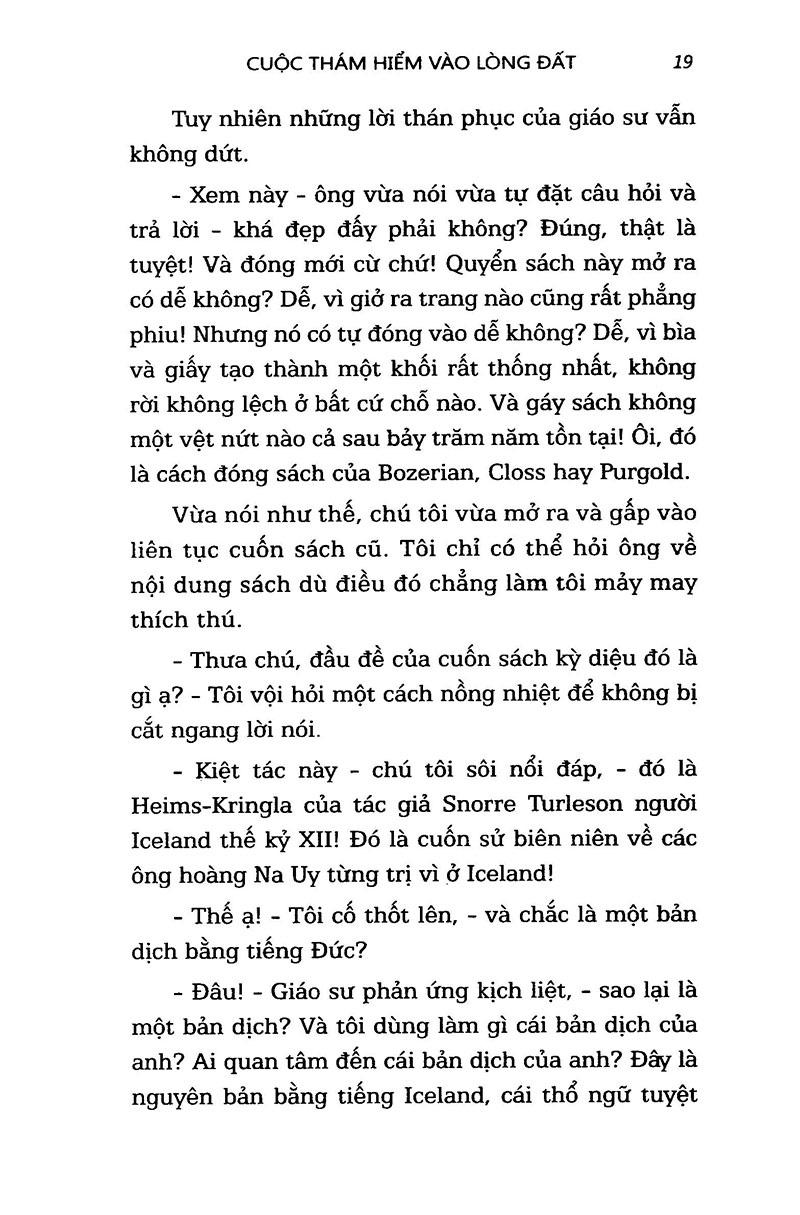 Cuộc Thám Hiểm Vào Lòng Đất (Tái Bản)
