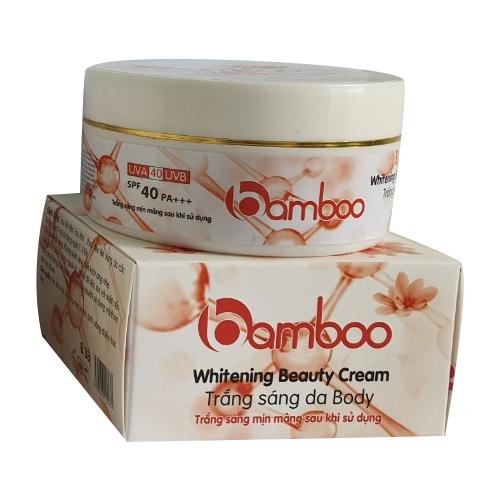 BAMBOO BODY WHIETNING BEAUTY CREAM HƯƠNG HOA 200ml