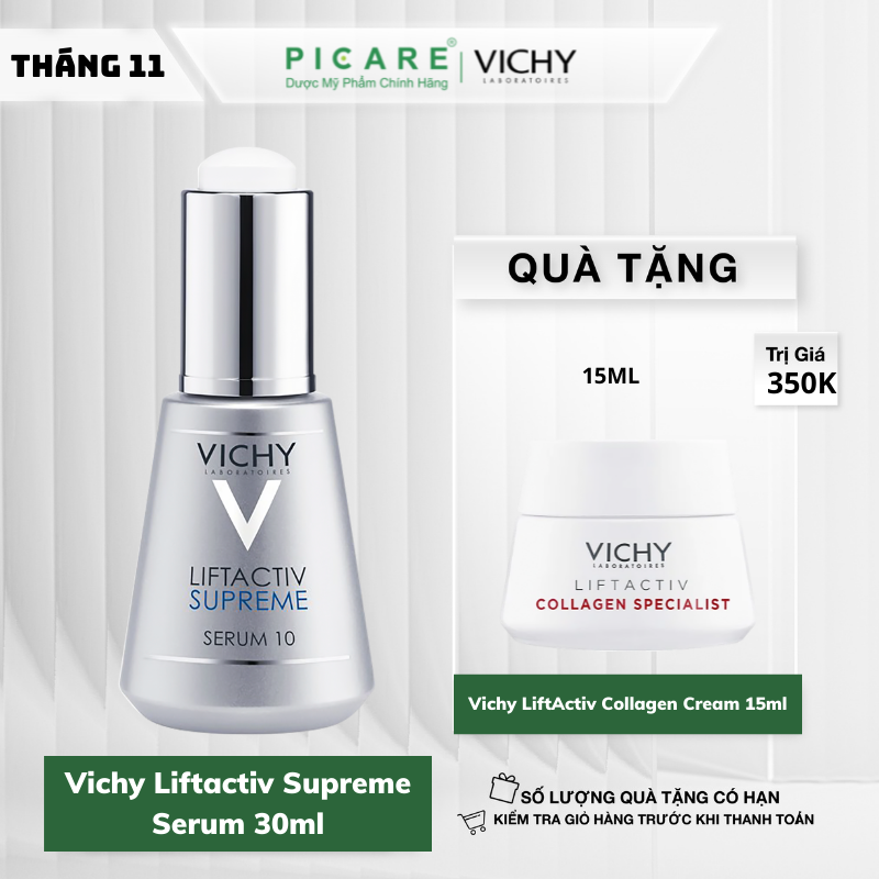 Tinh Chất Chống Nhăn Làm Săn Chắc Và Trẻ Hóa Làn Da Vichy 100812134 (30ml)