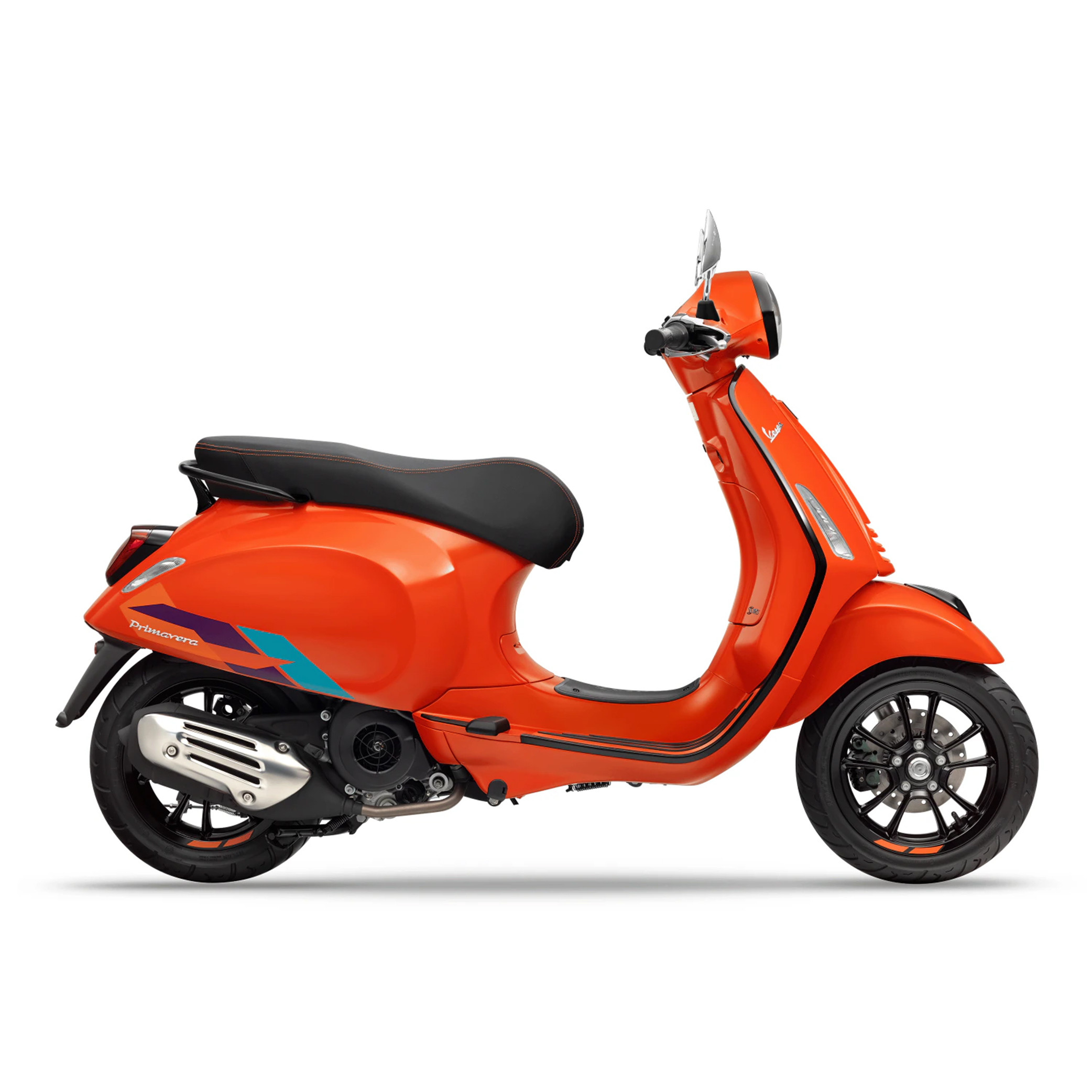 Xe Tay Ga Vespa Primavera S 125 Orange Tramonto