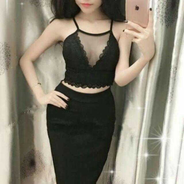 Sét yếm khoét ngực
