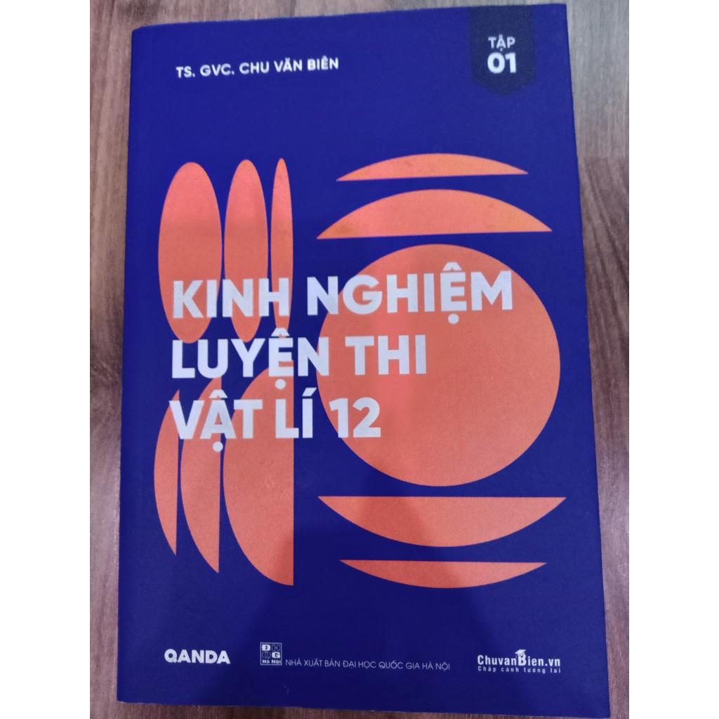 Sách - Combo Kinh nghiệm luyện thi Vật lí 12 (Tập 1 + Tập 2)