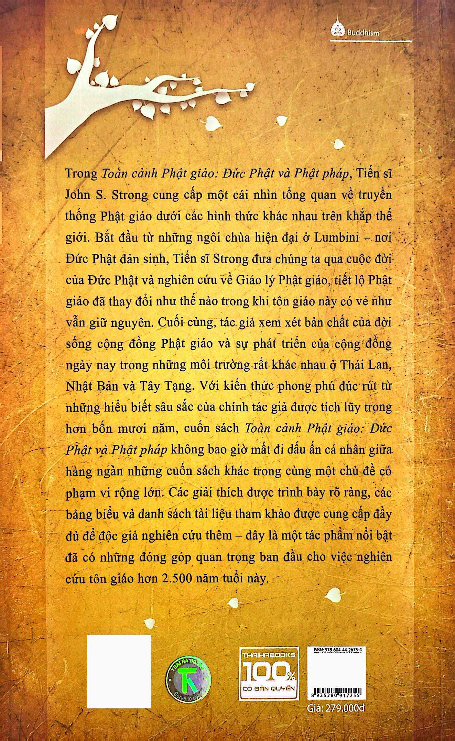 Sách - Toàn Cảnh Phật Giáo - Đức Phật Và Phật Pháp