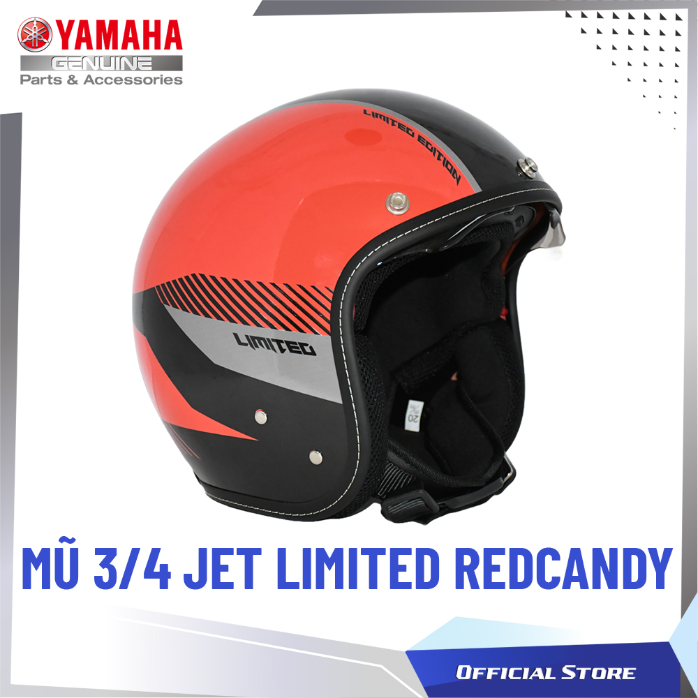 MŨ 3/4 JET LIMITED REDCANDY