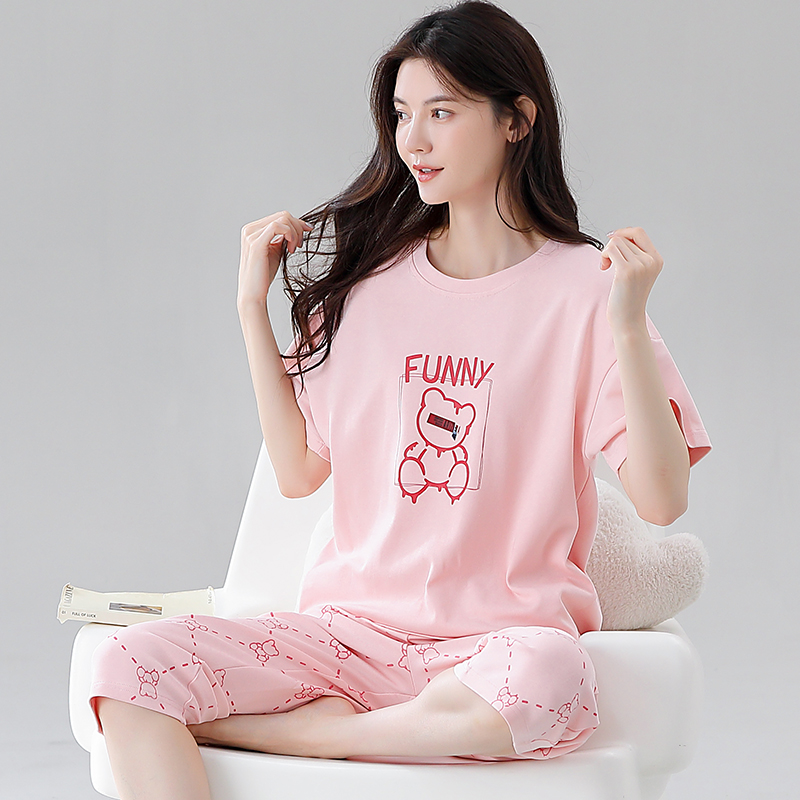 Quần áo mặc nhà cotton 5688
