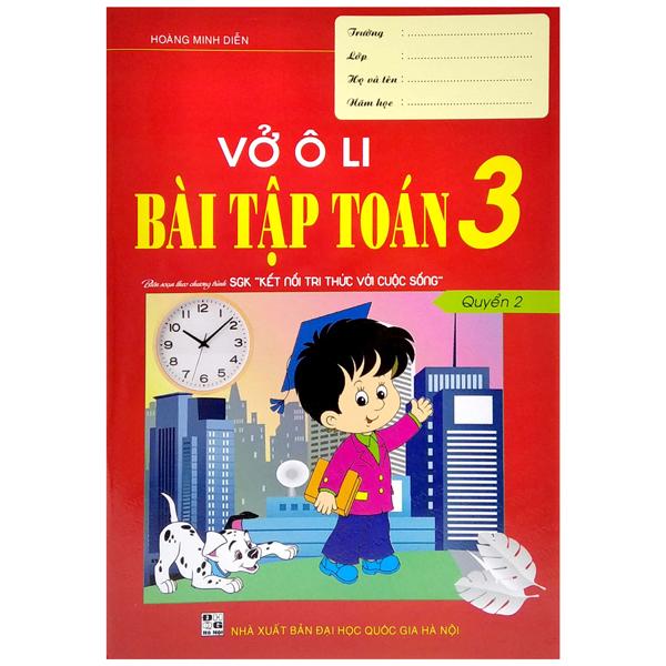 Vở Ô Li Bài Tập Toán 3 - Quyển 2