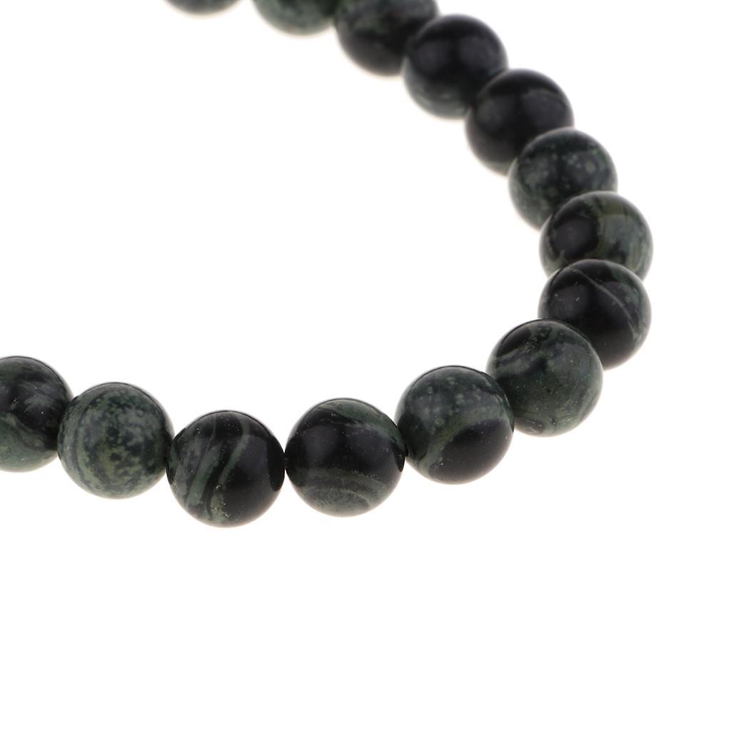 1 Strand of Natural Round for Polar Jade Loose Spacer Beads Gemstone Cabochon Jewelry Making Accessories Findings