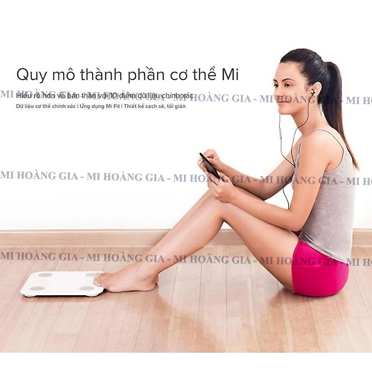 Hình ảnh Cân điện tử thông minh Xiaomi Body Composition Scale 2 - Chính hãng