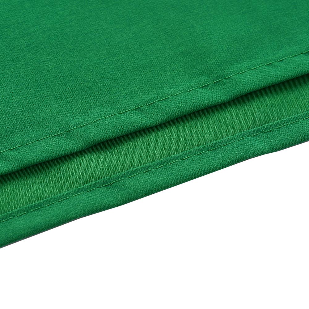 Phông nền màn hình xanh chuyên nghiệp Studio có thể giặt được Polyester-cotton 2 * 3m / 6,6 * 10ft 