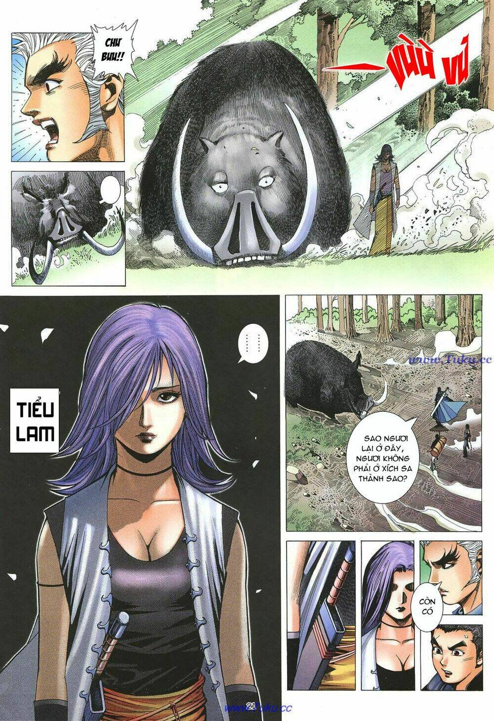 chiến thần ký chapter 19 21