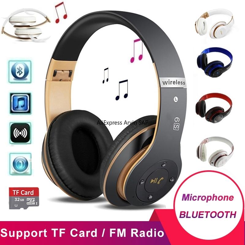 Tai Nghe Không Dây Loại Bỏ Tiếng Ồn Bluetooth 5.0 Tai Nghe Có Thể Gập Lại Tay Nghe Tai Nghe HIFI Stereo Game Tai Nghe Nhét Tai Cho Máy Tính iPhone