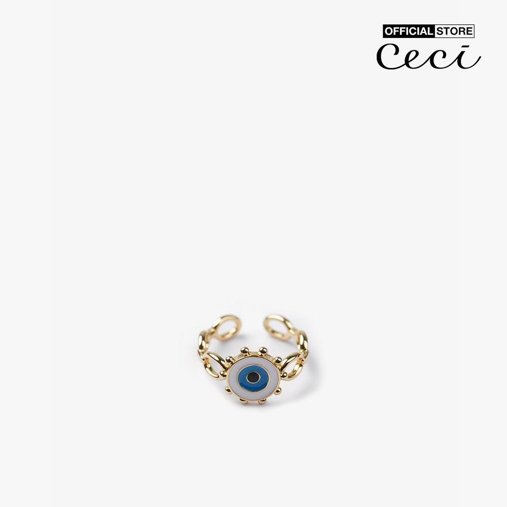 CECI - Nhẫn nữ kim loại dạng hở thiết kế độc đáo CC2-01000109