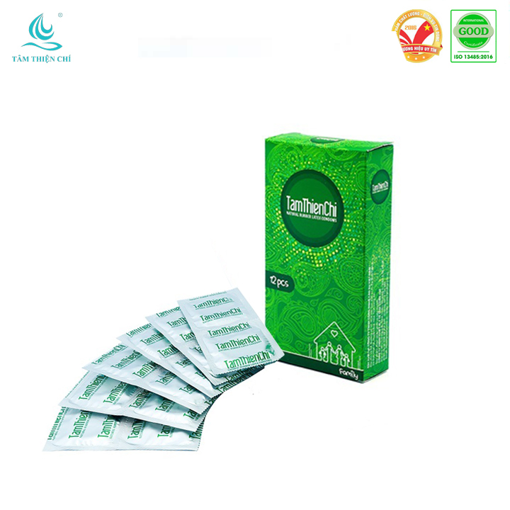 Gel bôi trơn Tâm Thiện Chí 25g và Bao cao su TTC Family hộp 12 cái