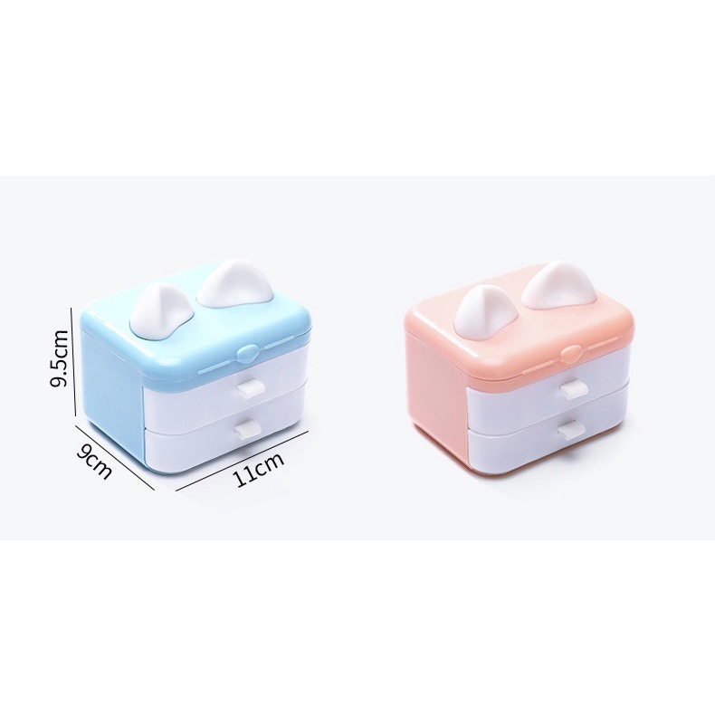Hộp Kim Chỉ May Vá Quần Áo Xách Tay Mini Đa Năng - Hàng Nhập Khẩu