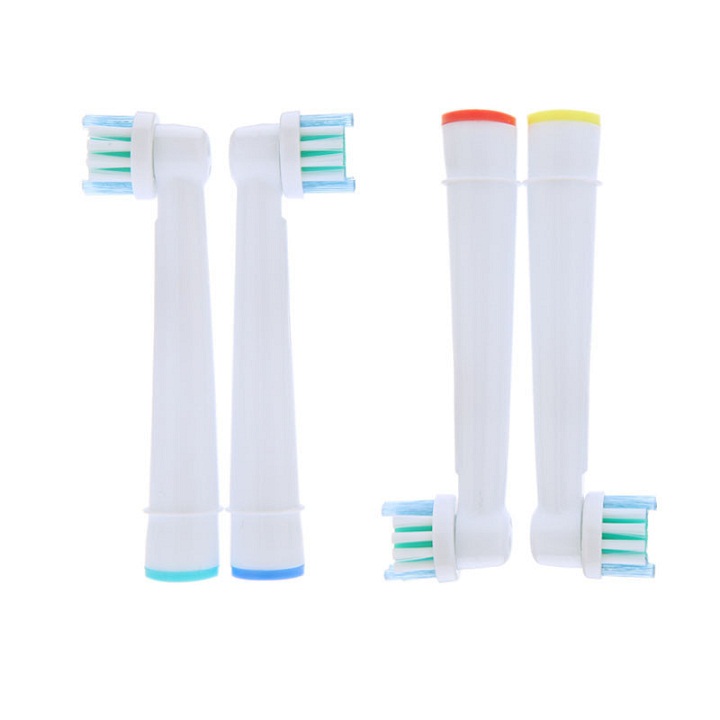 Bộ 4 đầu bàn chải đánh răng điện thay thế cho máy Oral B - Precision,  FlossAction, Gum Care, Sensitive - đánh bật cao răng, răng nhạy cảm, chăm sóc nướu lợi