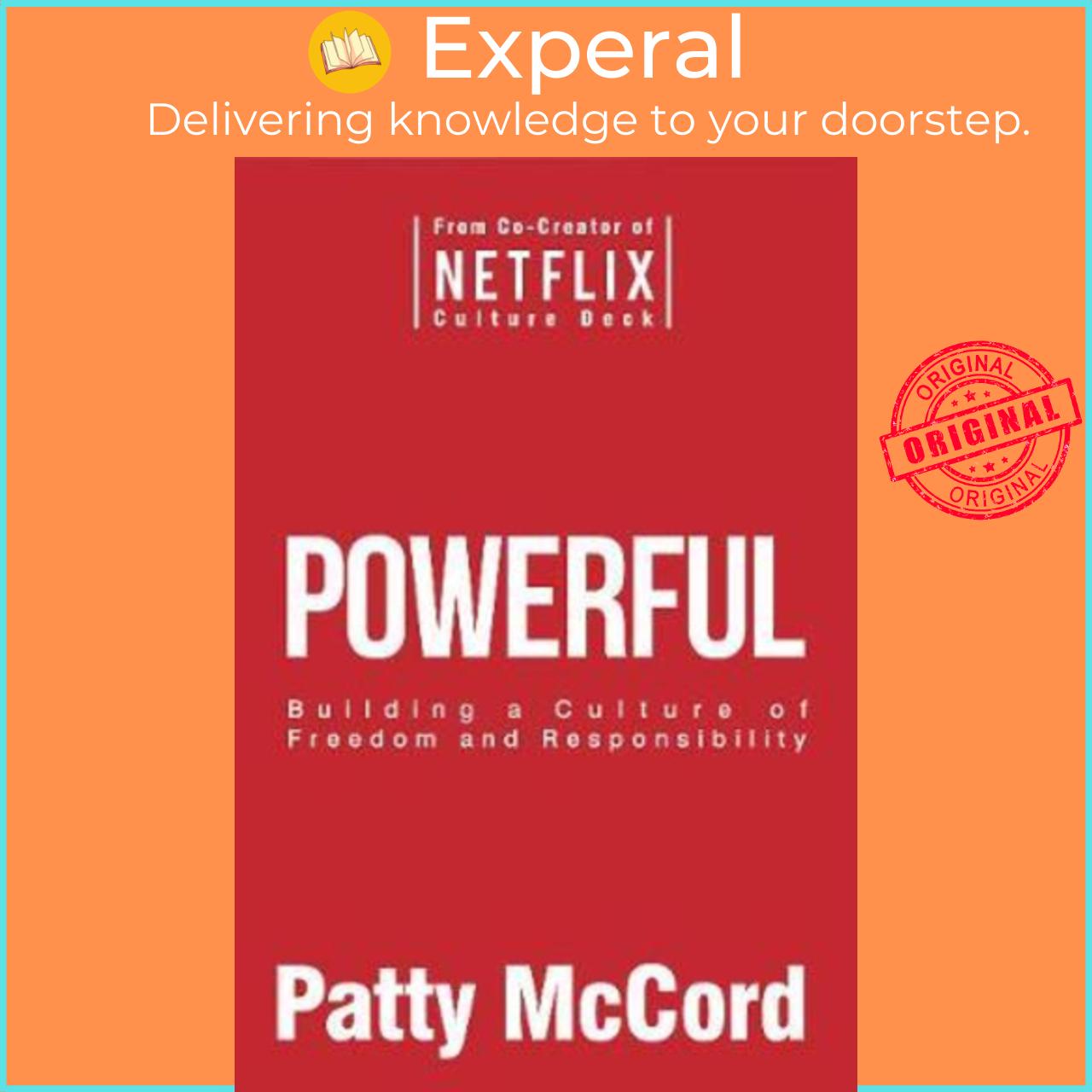 Sách - Powerful : Building a Culture of Freedom and Responsibility by Patty McCord (US edition, paperback)