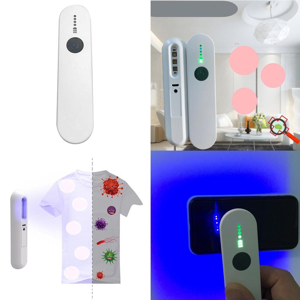 Portable LED UV Disinfection Lamp Tube Handheld UVC Sterilizer Lights