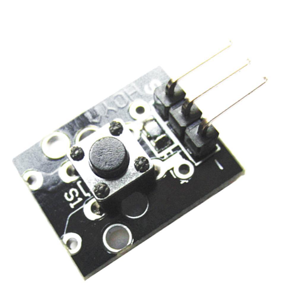 3Pcs KY-004 Tactile Switch 3 Pins Breakout Board Module Compatible