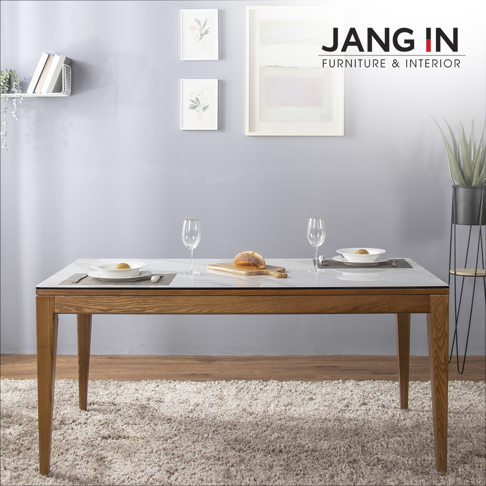 Bộ Bàn Ăn Spencer Ceramic 6 Chỗ Jang In