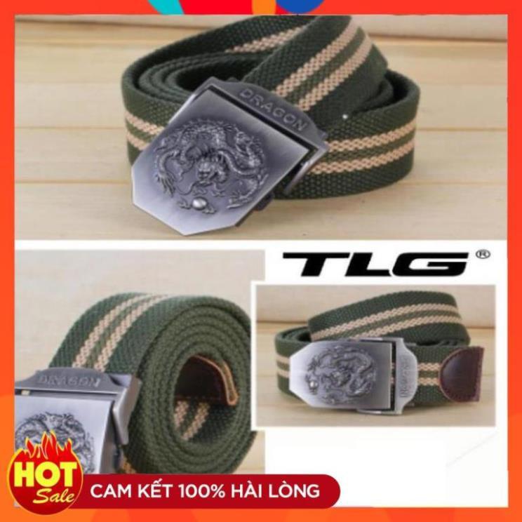 ️Deal Sốc️ Thắt lưng nam dù đầu rồng Đồ Da Thành Long 924 5 tặng 01 bút bi cao cấp TLG M 410