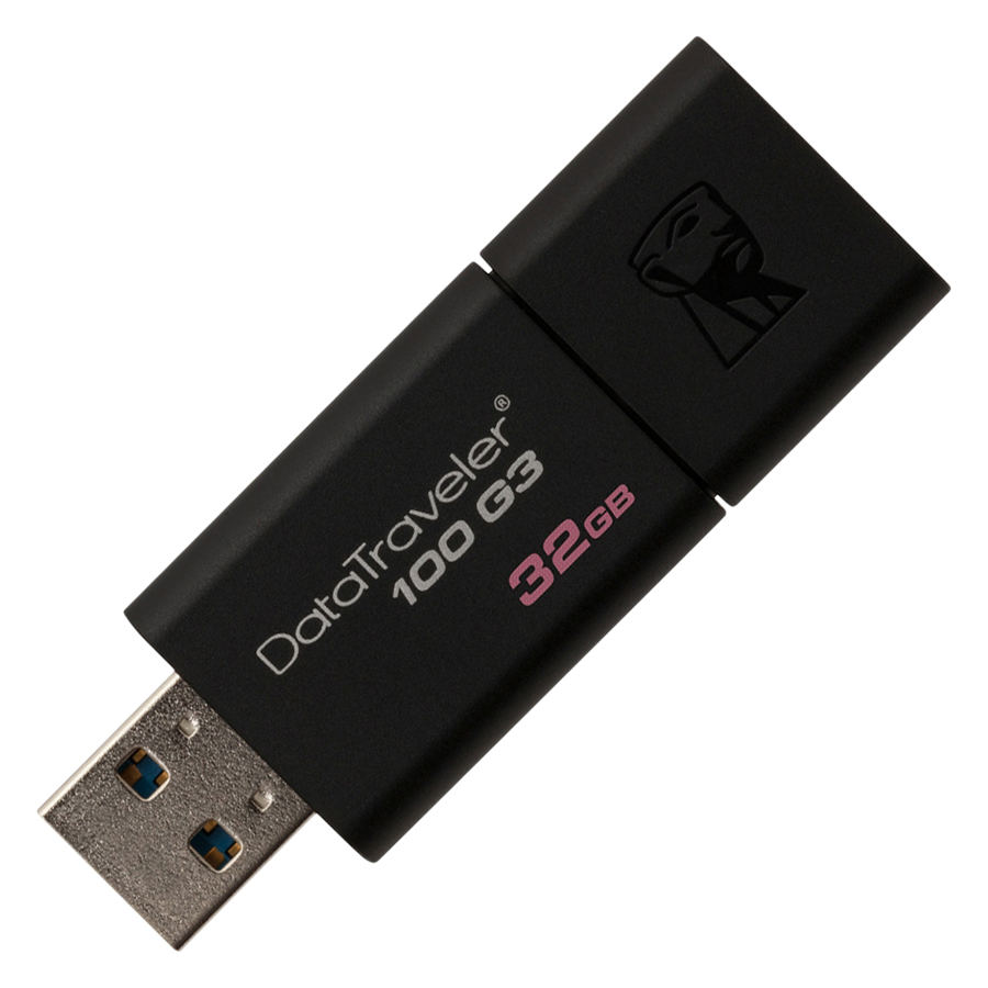 USB Kingston DT100G3 32GB Data USB 3.0 - Hàng Chính Hãng