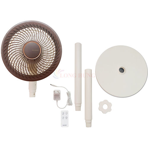 Quạt đứng Sharp PJ-CD227V-W - Hàng chính hãng