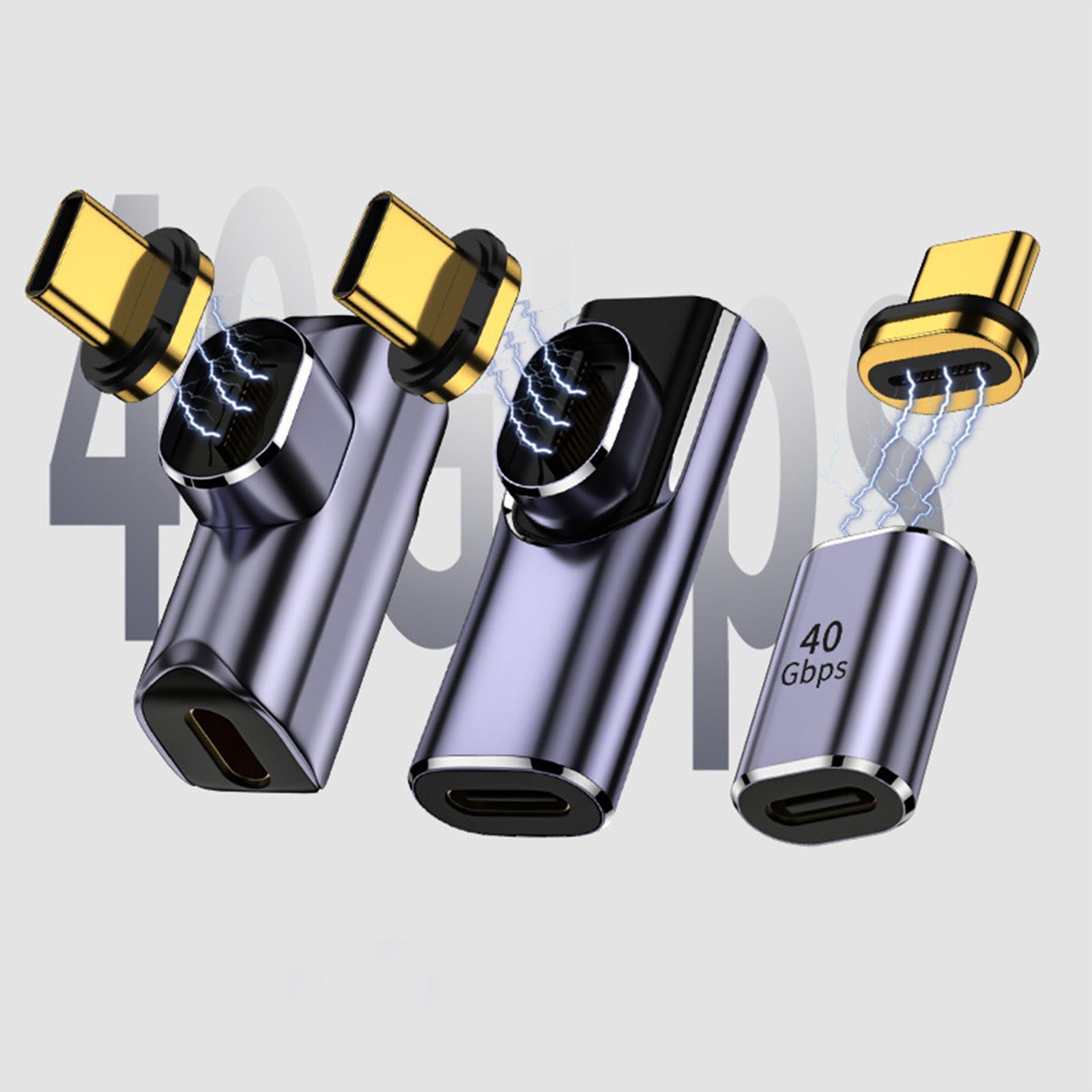 USB C Adapter Connector PD 100W Straight Straight