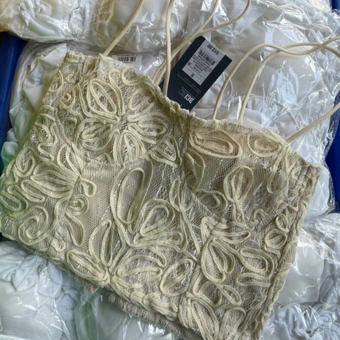 Áo hai dây thun nữ cao cấp CUN FASHION vải cotton ren Qc 100% co dãn tốt A245