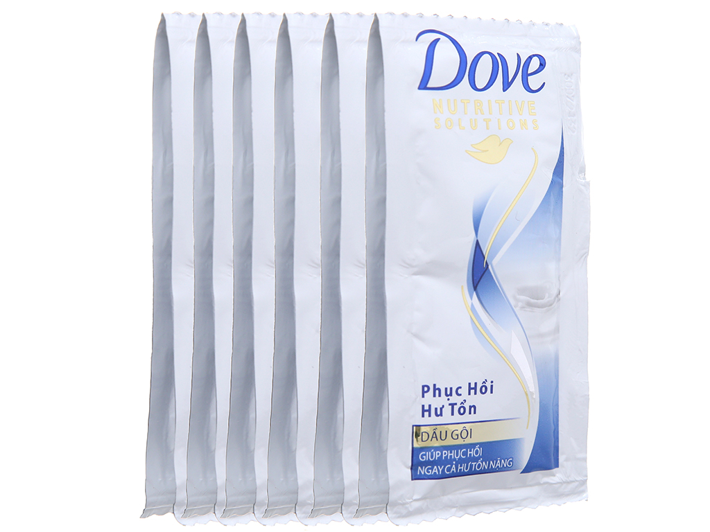 Dầu gội Dove Phục hồi Hư tổn Dây 12 gói