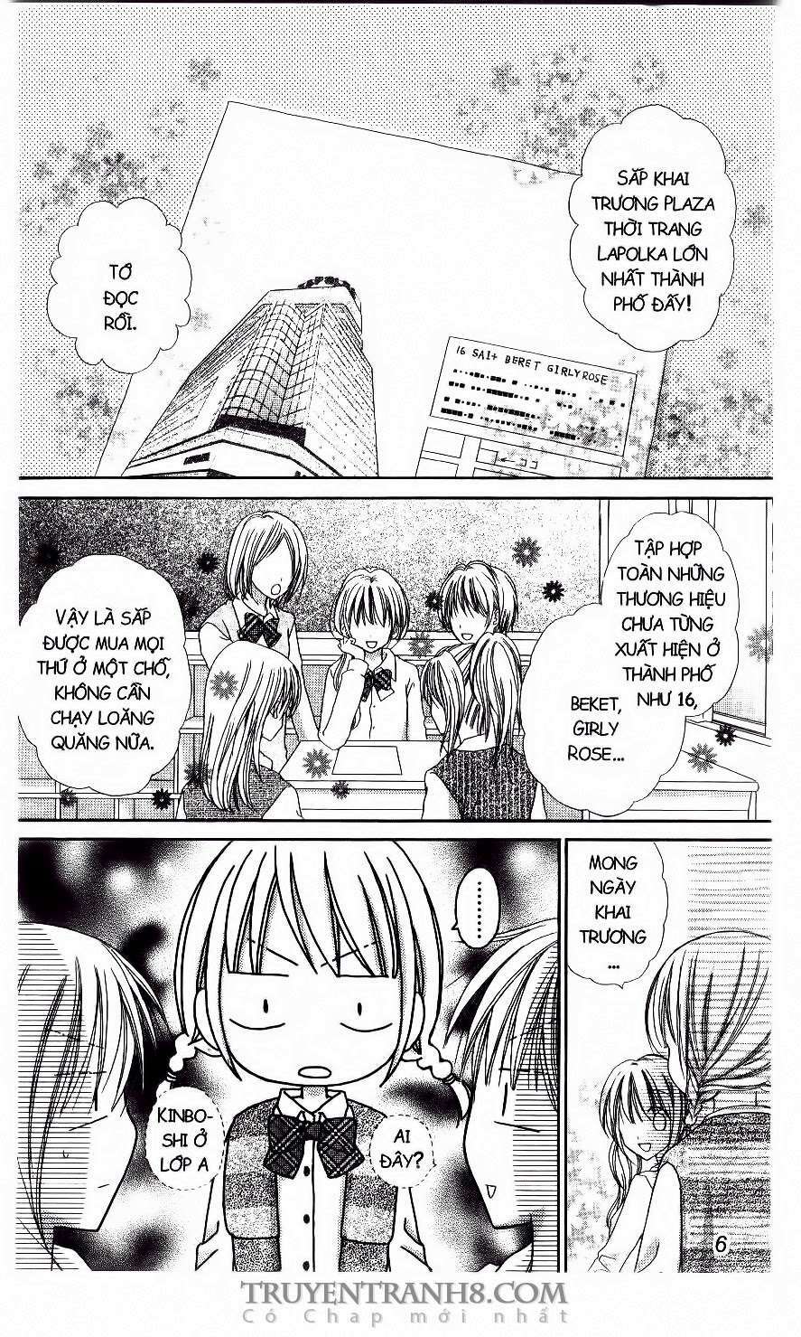 tiệm thời trang, love cotton chapter 13 3