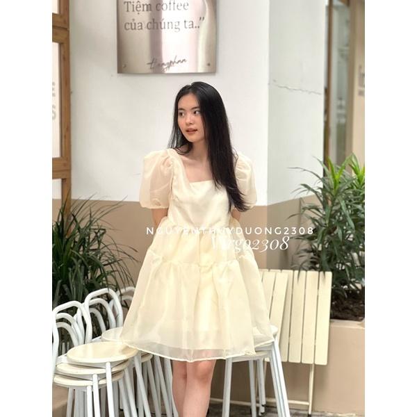 VÁY ĐẦM BABYDOLL TƠ “SELINA DRESS” TIỂU THƯ