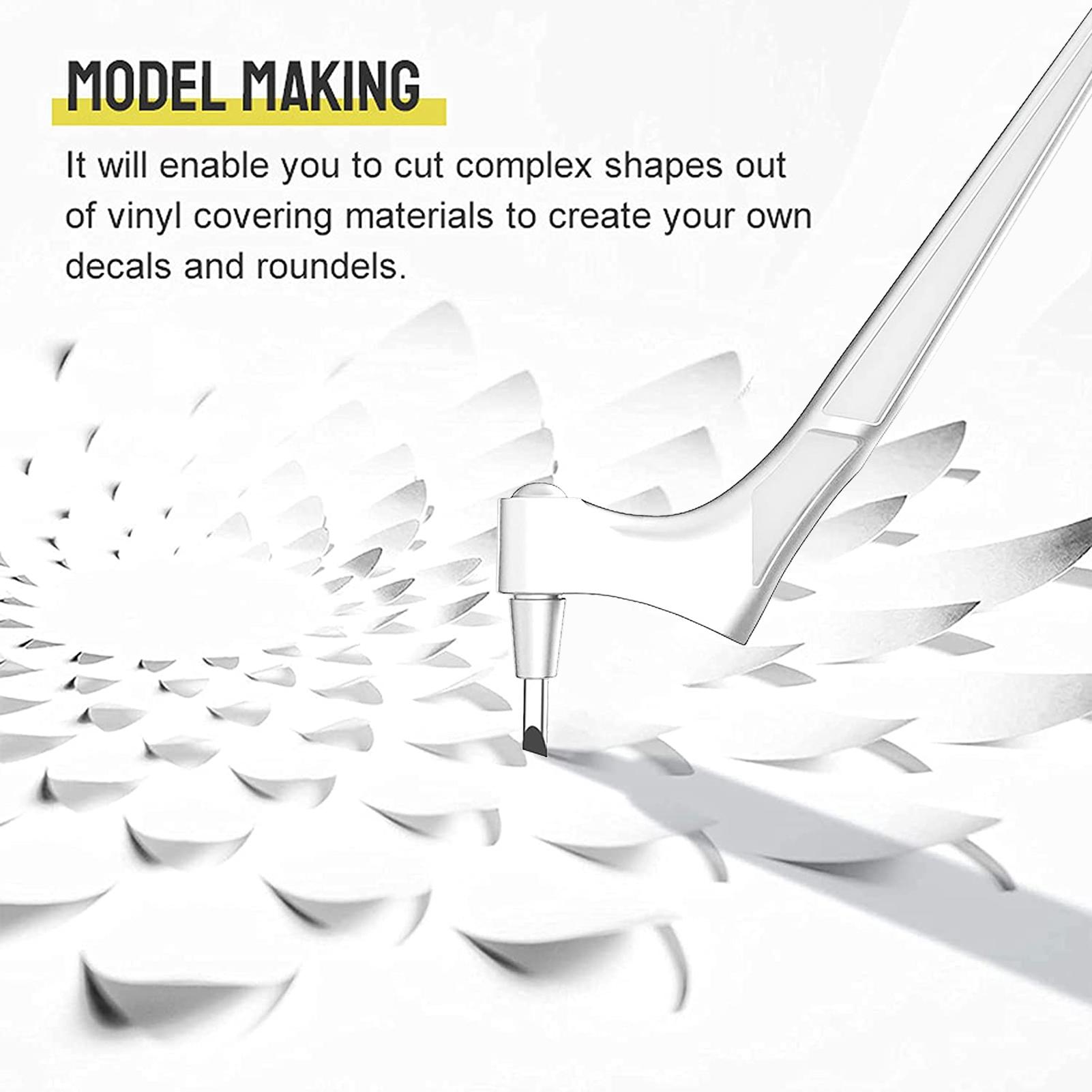 Craft Cutting Tools Stainless Steel Craft Knives with 360-degree Rotating Blade Art Cutting Tool for Craft,