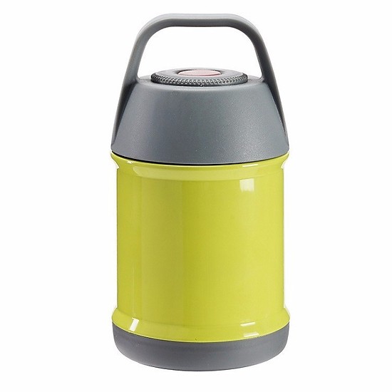 Bình ủ cháo giữ nhiệt đa năng 450ml - Tặng kèm 02 yếm tròn cột dây cho bé - Màu ngẫu nhiên