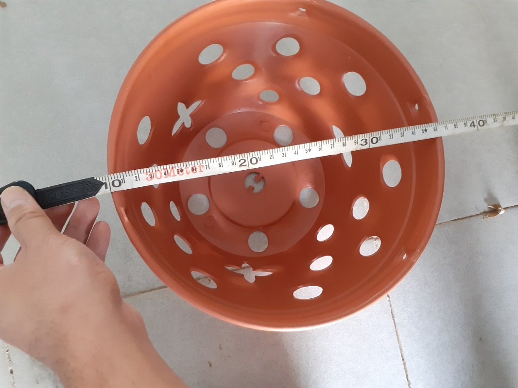 20 CHẬU GIẢ ĐẤT TRỒNG LAN FI 27cm