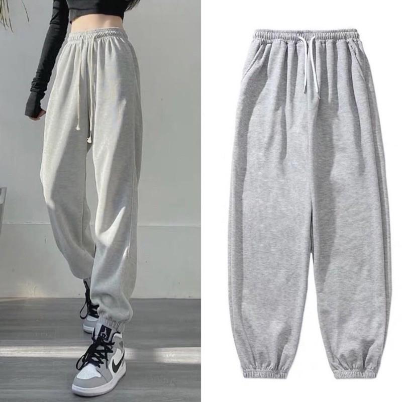 Quần jogger dưới 68kg Hottrend - Trơn bó ống chun