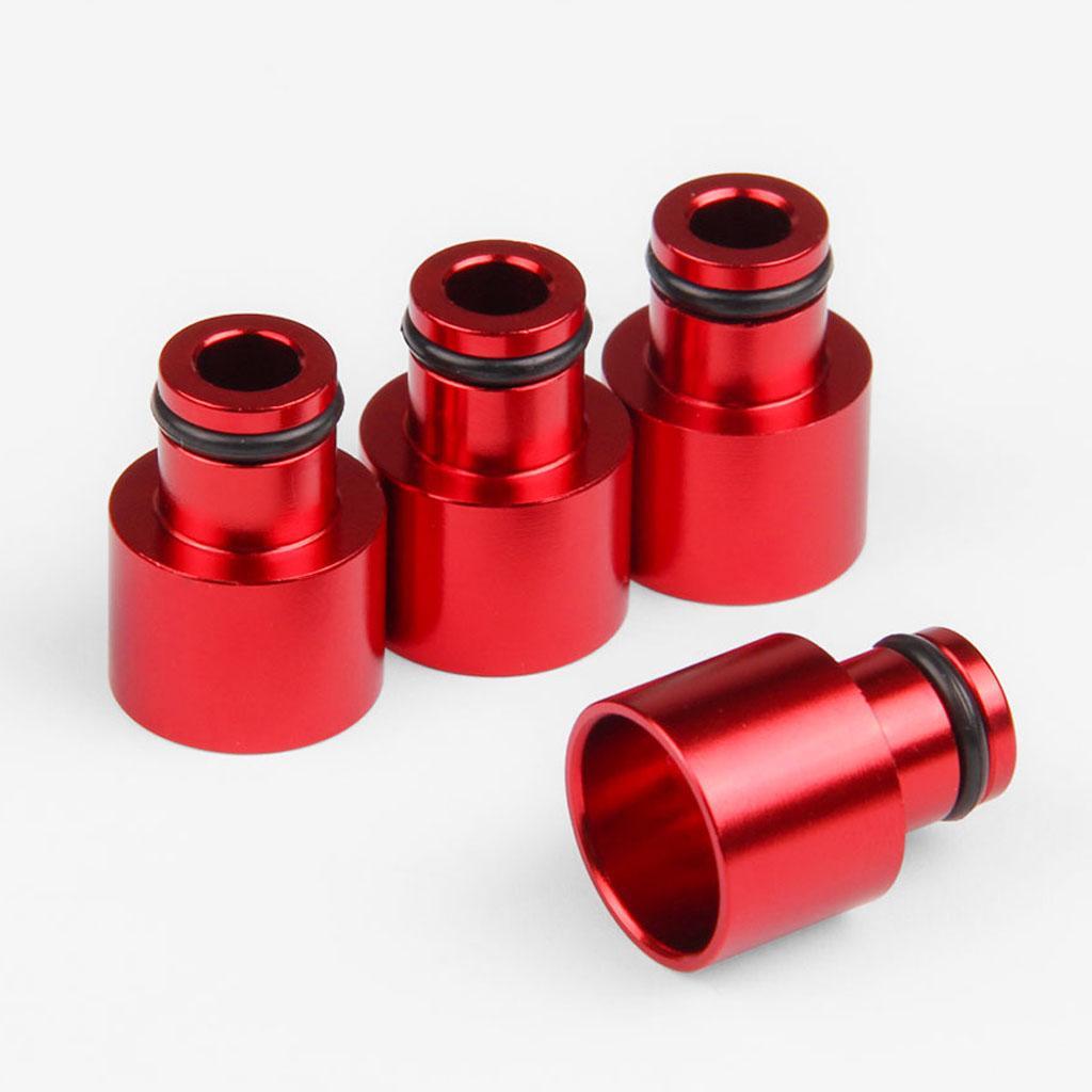 8pcs Fuel Injector Adapters Replace for Car Blue Red