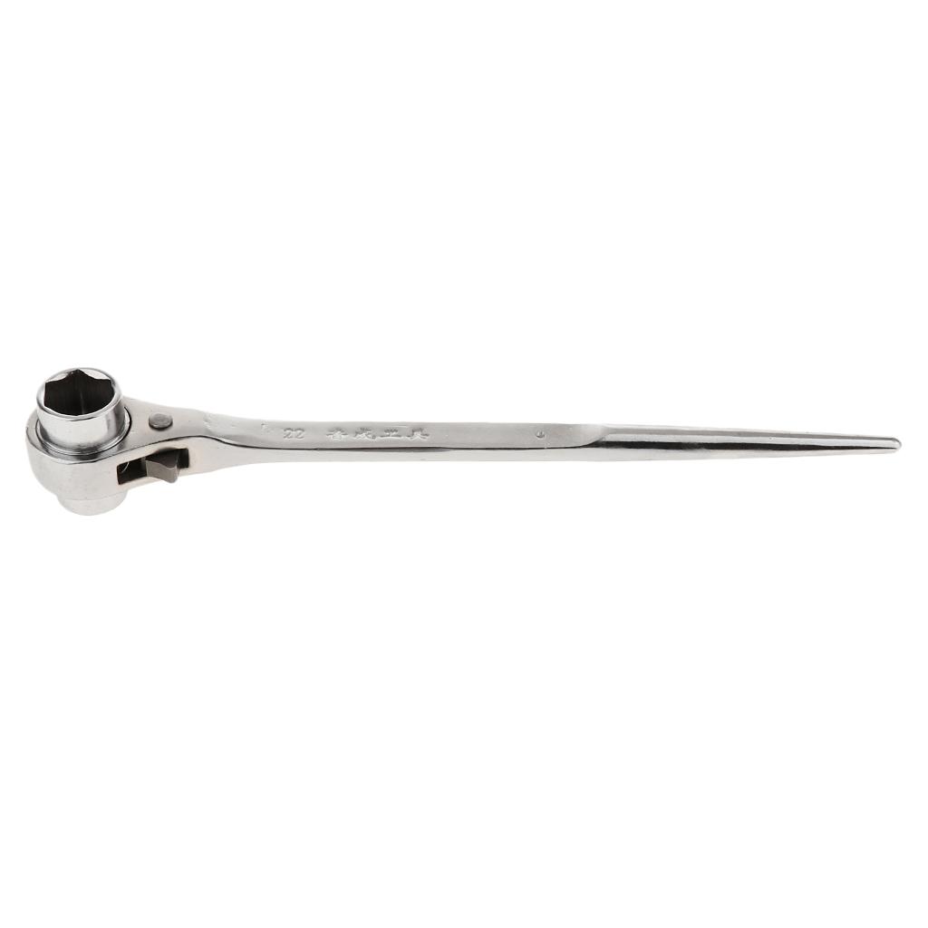 Cờ Lê Xoay Đầu Lục Giác Bằng Thép CR-V Được Xử Lý Nhiệt Rắn