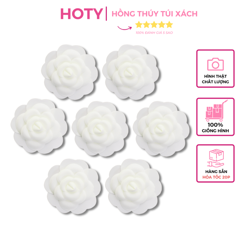 Hoa Trang Trí,Hoa Trà Trang Trí, Hoa Lụa Trang Trí Phụ Kiện Nơ Cài Áo Kẹp Tóc