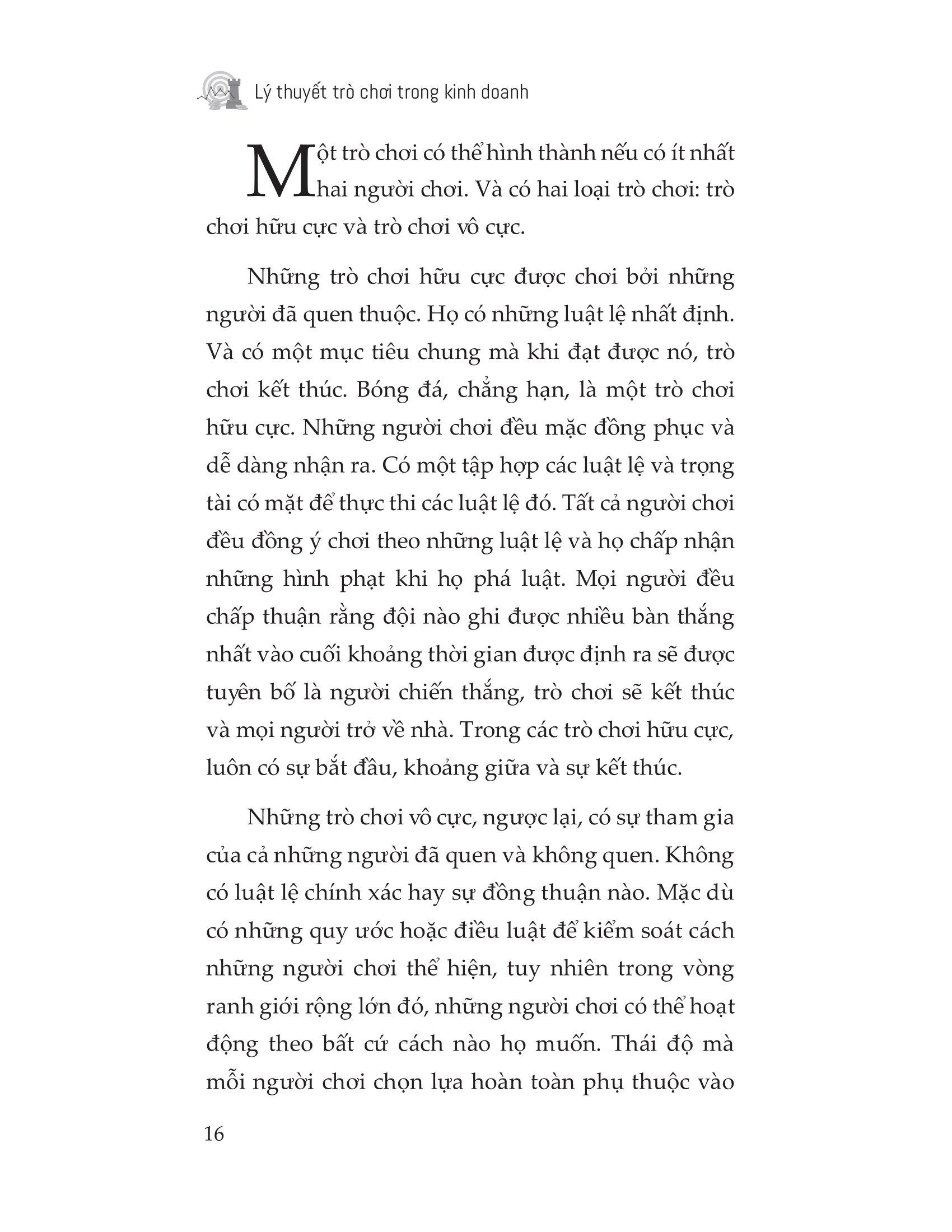 Lý Thuyết Trò Chơi Trong Kinh Doanh