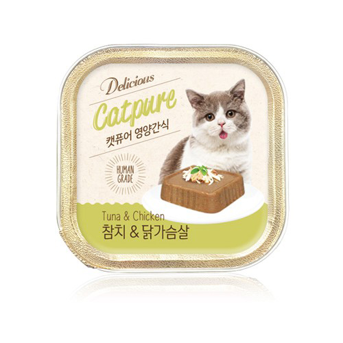 Pate dành mèo kén ăn nhất - Pate mèo Catpure từ hàn quốc 100g