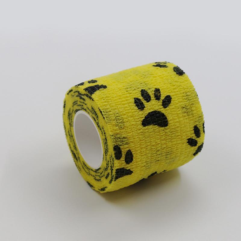 Cartoon Pattern Self Adhesive Elastic Bandage Sport Tape Elastoplast Emergency Muscle Tape First Aid Tool Knee Pads 5cm*4.5m