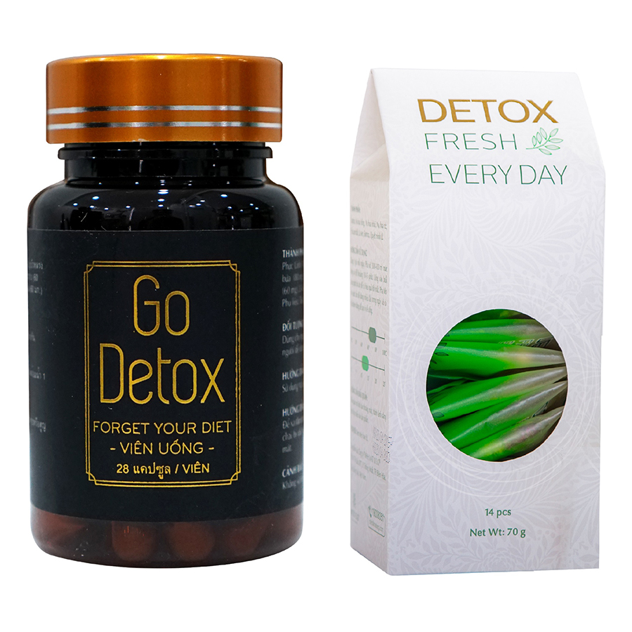 Bộ Giảm Cân Go Detox - Detox Fresh 150g