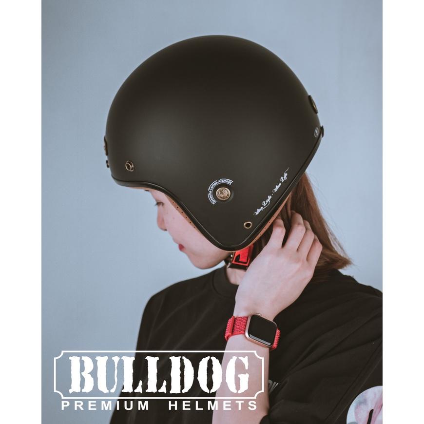 MŨ BẢO HIỂM 3/4 BULLDOG HELI SỢI THUỶ TINH - GARA20