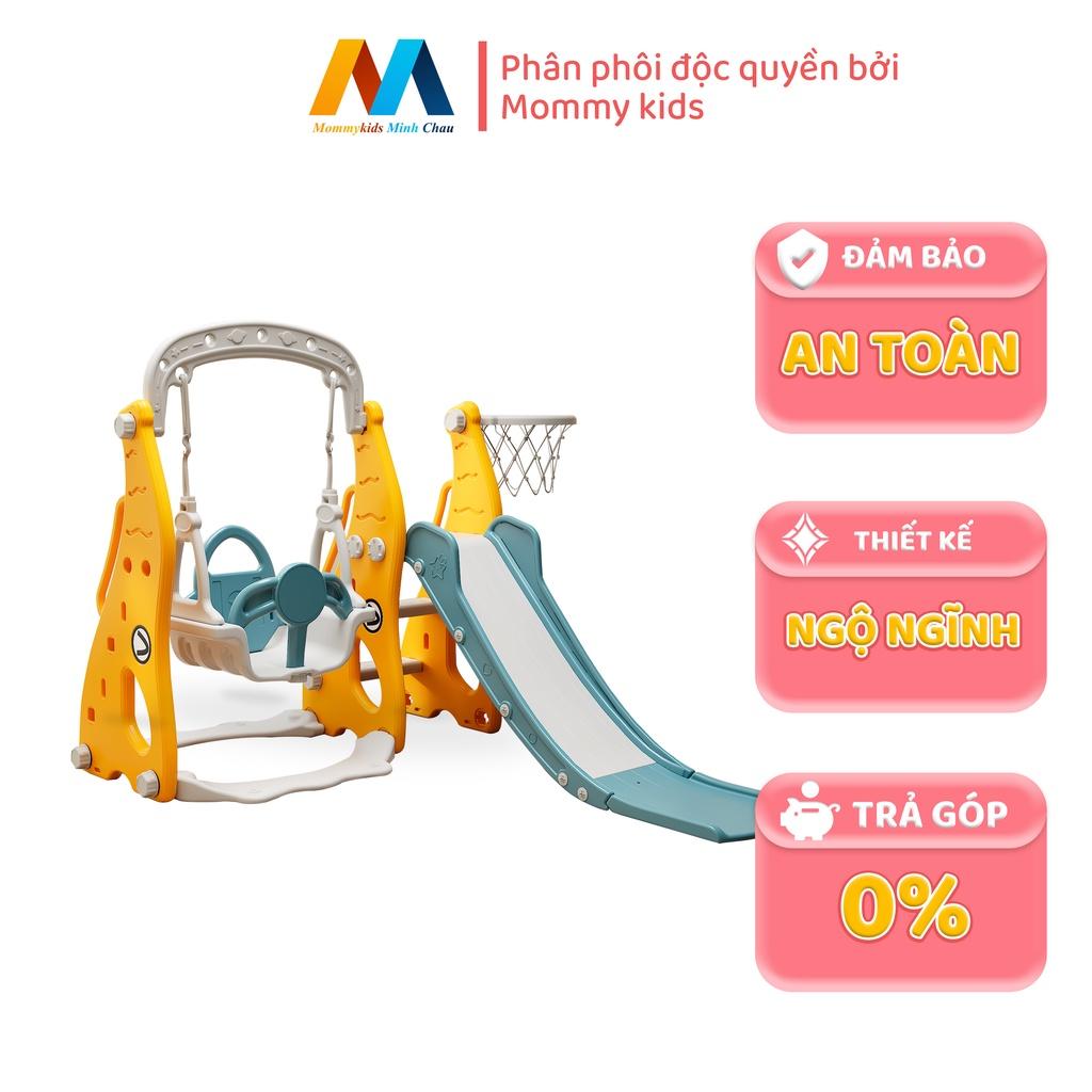 CẦU TRƯỢT XÍCH ĐU MOMMYKIDS MINH CHAU DÀNH CHO TRẺ 1-10 TUỔI