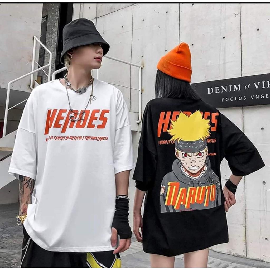 Áo Thun NARUTO 2 Màu Unisex Cực Chất
