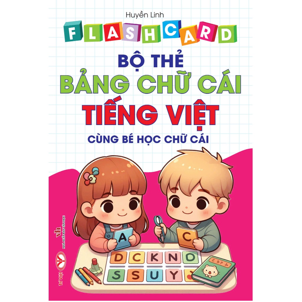 Bộ Thẻ Học Thông Minh Cho Bé - Flashcard - Bộ thẻ Bảng chữ cái Tiếng Việt (Cùng bé học chữ cái) - Khổ 10x15cm - Trí Việt