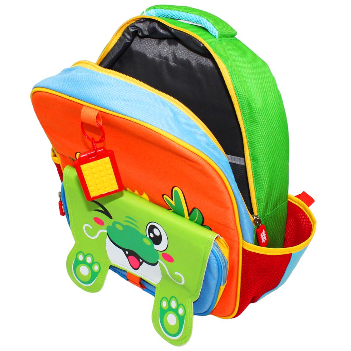 Ba Lô Học Sinh Sáng Tạo Cá Nhân Hóa Kèm Bình Nước Rồng Và Ngựa - ToonyKids TN00423-005