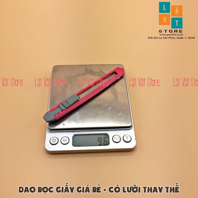 Dao Rọc Giấy Giá Rẻ - Có lưỡi thay thế - dao tiện ích