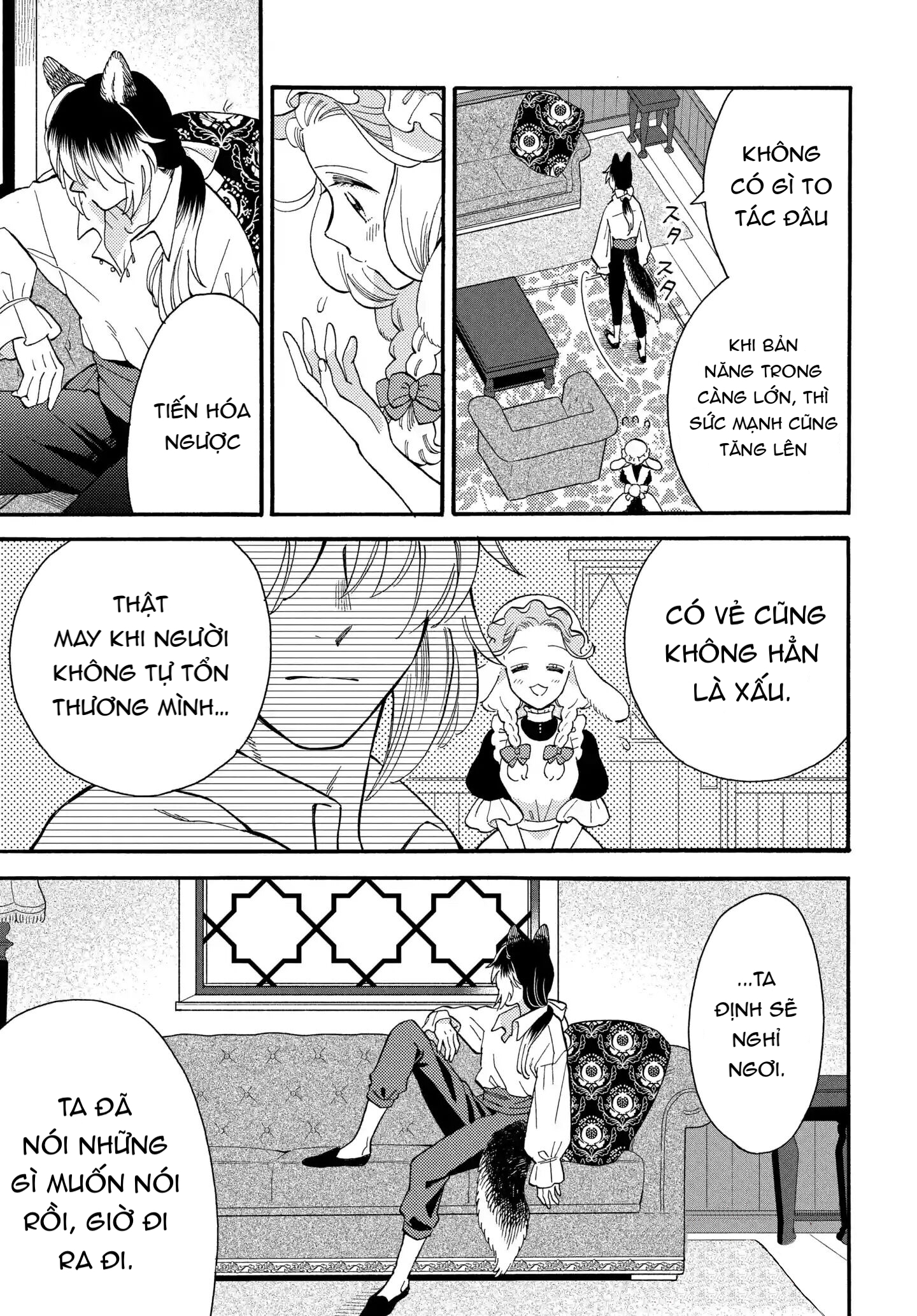 ngài sói và hầu gái thỏ chapter 2.2 12